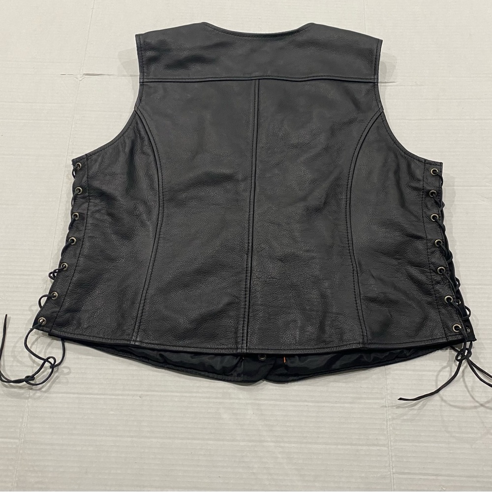 First Classics Authentic Leather Vest Women’s 3xl… - image 2